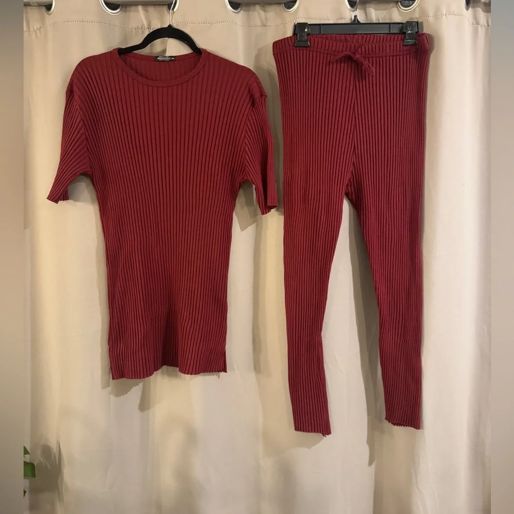 Modasehle Pajamas Set in Red